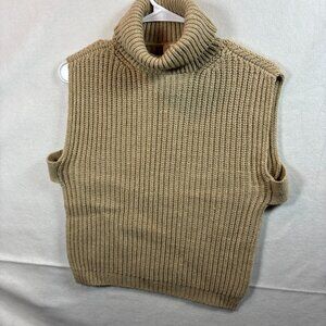 Stilestro Sleveless Sweater Women Beige  Color Size Put To Pit 15.5